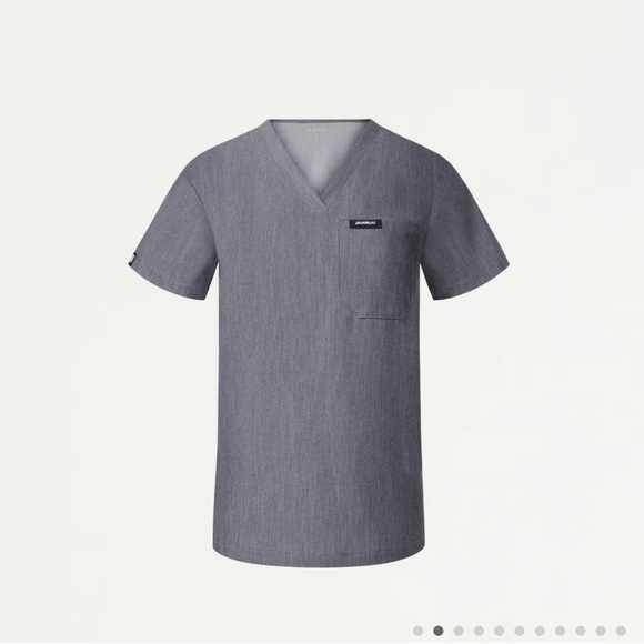 Rhena Essential 1-Pocket Scrub Top - Picture 3 of 5
